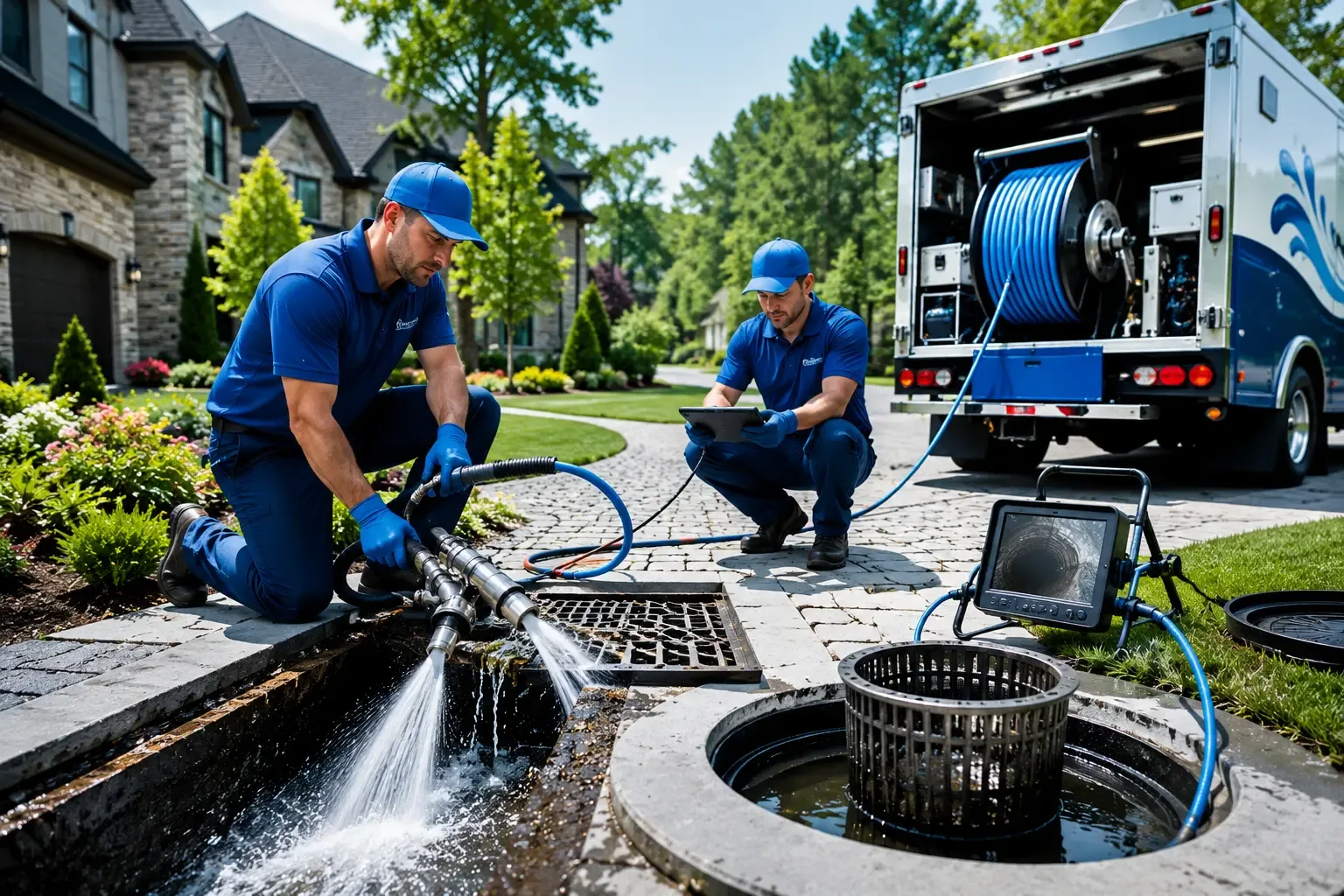 Local outdoor drain cleaning professionals in Lipscomb, TX